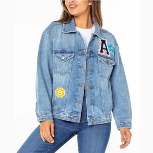 Celebrity Pink Jean Jacket Size Large NWT